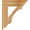 Ekena Millwork Imperial Traditional Rough Sawn Bracket, Western Red Cedar, 6"W x 26"D x 30"H BKT06X26X30IMP01RWR - alternate 4